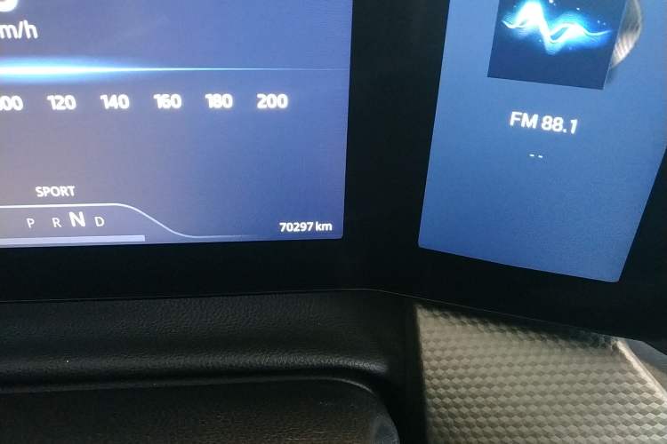Used Aiways U5 2019 U5 ING+ Odometer Close Up