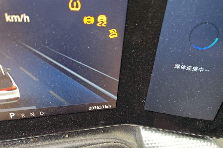 Used Aiways U5 2019 U5 ING+ Odometer Close Up