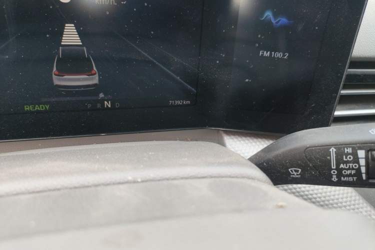 Used Aiways U5 2019 U5 PRO Odometer Close Up