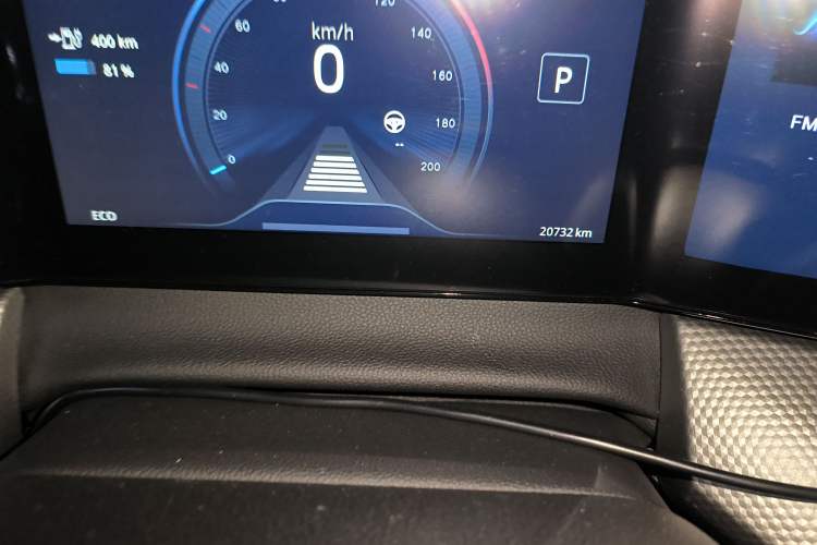 Used Aiways U5 2021 U5 PRO Odometer Close Up