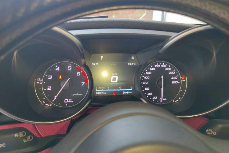 Used Alfa Romeo Giulia 2017 2.0T 200HP Luxury Edition Instrument Cluster