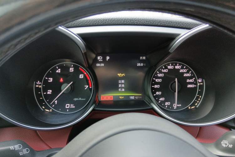 Used Alfa Romeo Giulia 2017 2.0T 280HP Luxury Edition Instrument Cluster