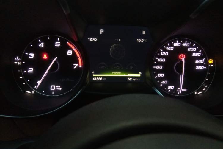 Used Alfa Romeo Giulia 2017 2.0T 280HP Luxury Edition Instrument Cluster