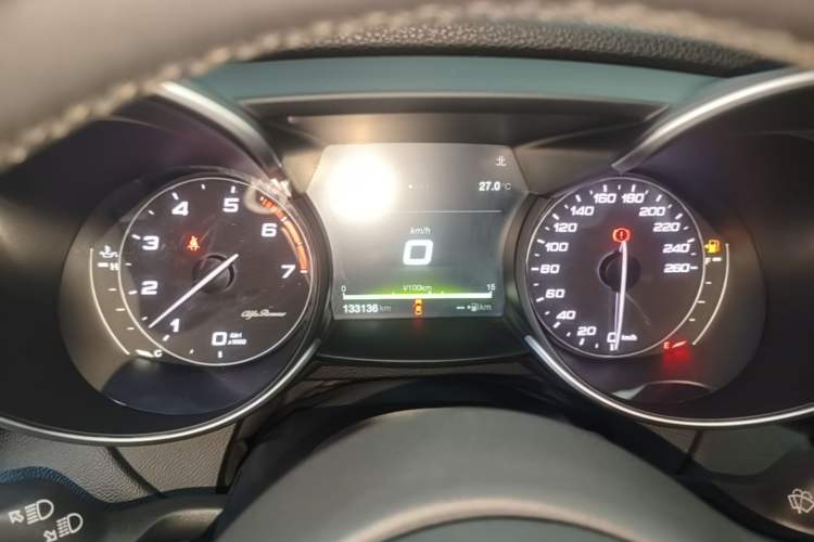 Used Alfa Romeo Giulia 2017 2.0T 200HP Luxury Edition Instrument Cluster