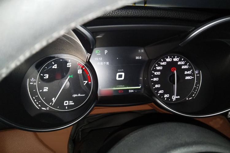 Used Alfa Romeo Giulia 2017 2.0T 200HP Luxury Edition Instrument Cluster