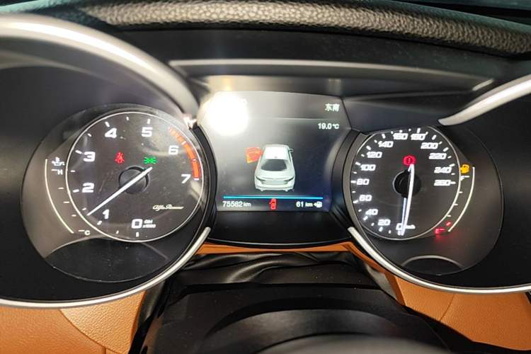 Used Alfa Romeo Giulia 2017 2.0T 280HP Luxury Edition Instrument Cluster