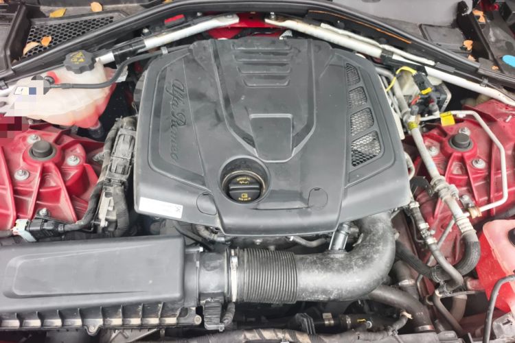 Used Alfa Romeo Giulia 2017 2.0T 200HP Elite Edition Engine Bay