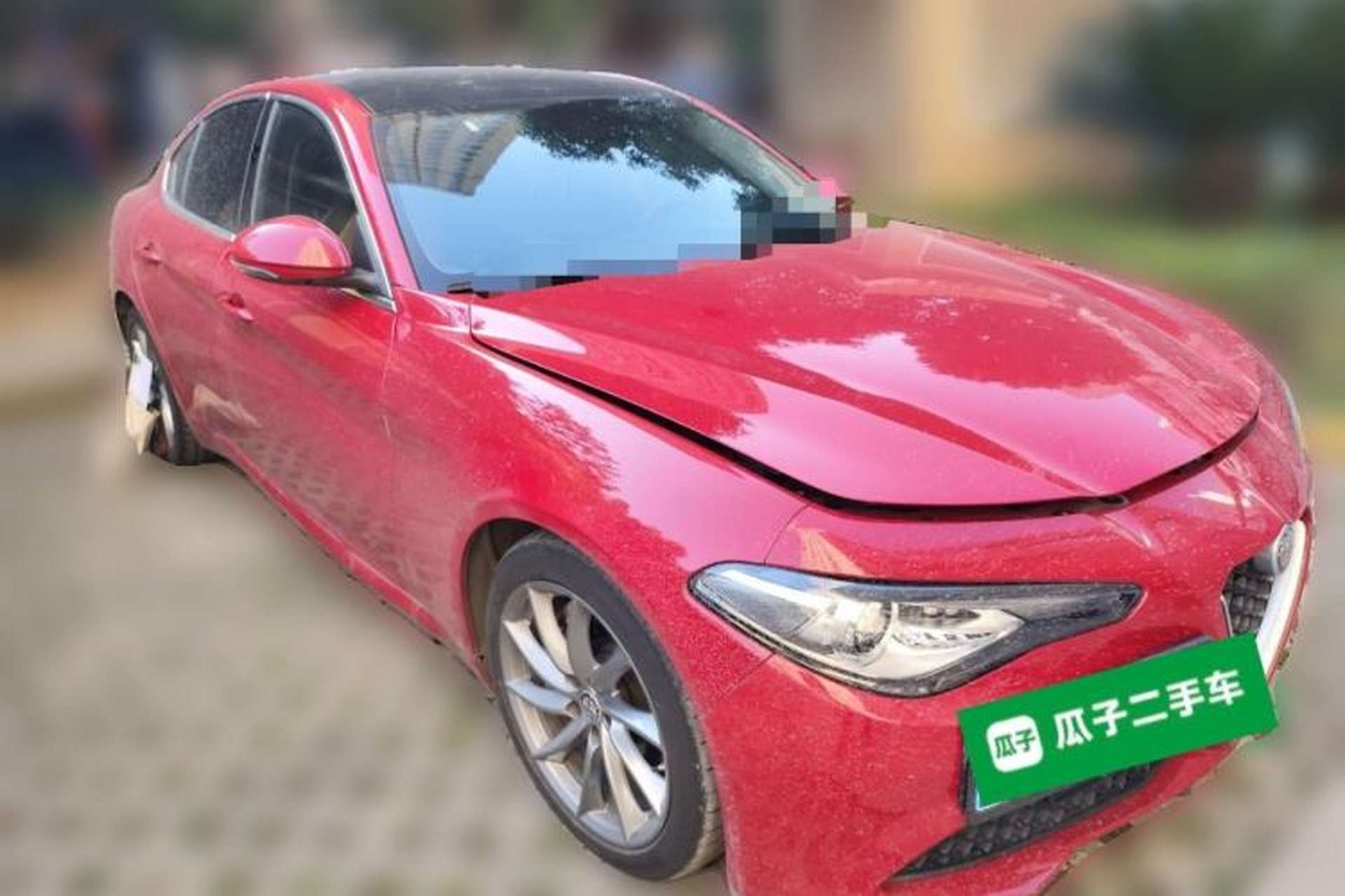 Used Alfa Romeo Giulia 2017 2.0T 200HP Luxury Edition Front Right 45 Deg