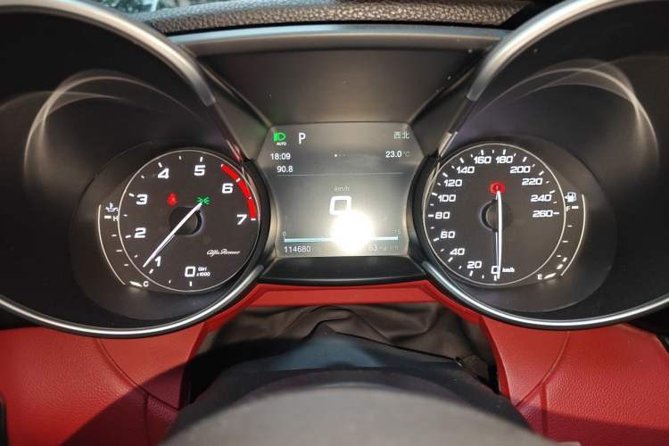 Used Alfa Romeo Giulia 2017 2.0T 280HP Luxury Edition Instrument Cluster