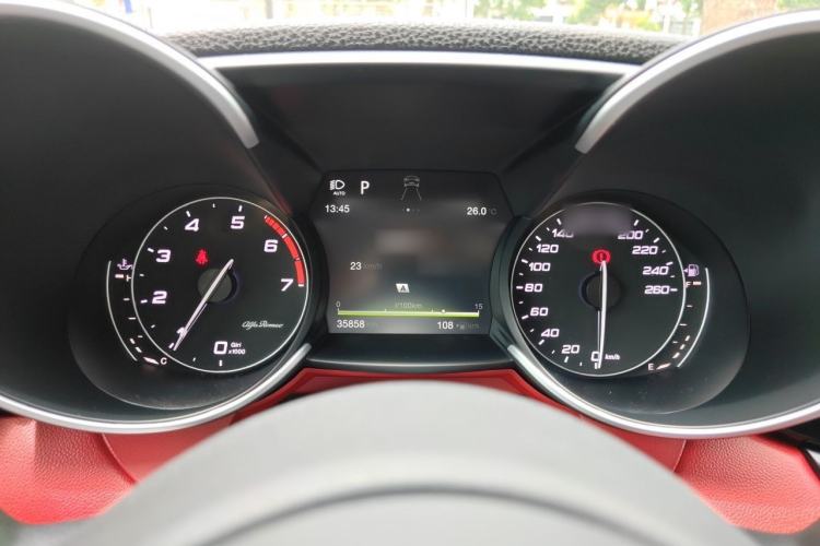 Used Alfa Romeo Giulia 2017 2.0T 280HP Luxury Sport Edition Instrument Cluster