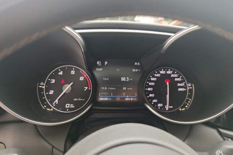 Used Alfa Romeo Giulia 2017 2.0T 280HP Milano Limited Edition Instrument Cluster