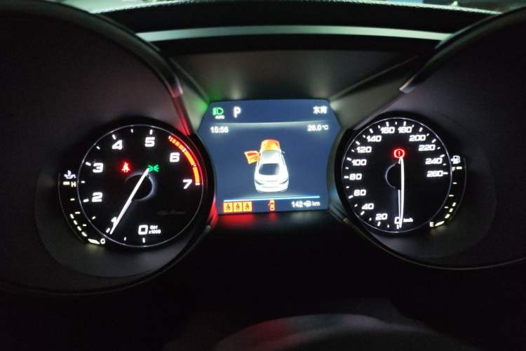 Used Alfa Romeo Giulia 2017 2.0T 280HP Milano Limited Edition Instrument Cluster