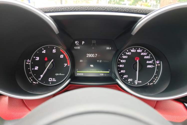 Used Alfa Romeo Giulia 2017 2.0T 280HP Luxury Sport Edition Instrument Cluster