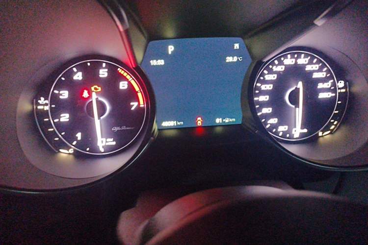 Used Alfa Romeo Giulia 2017 2.0T 280HP Luxury Edition Instrument Cluster