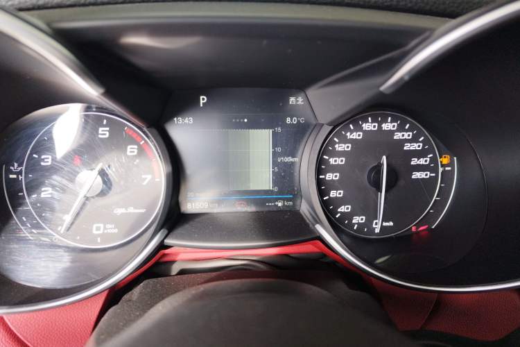 Used Alfa Romeo Giulia 2017 2.0T 200HP Luxury Edition Instrument Cluster