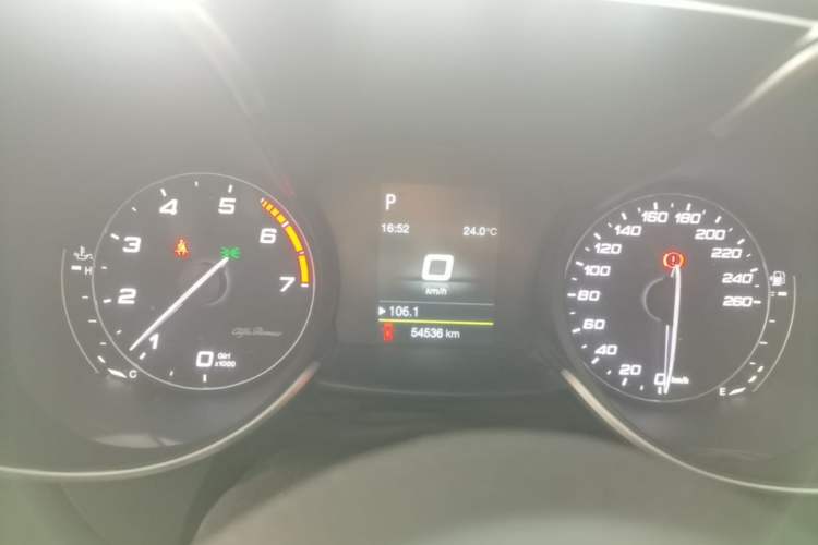 Used Alfa Romeo Giulia 2017 2.0T 200HP Elite Edition Instrument Cluster