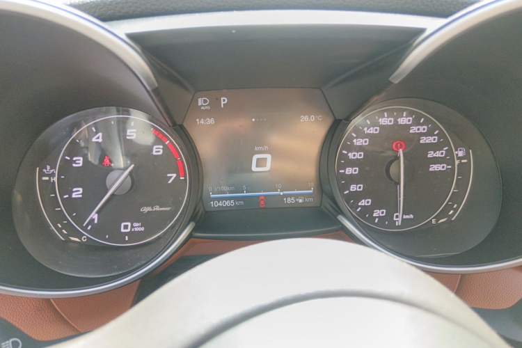 Used Alfa Romeo Giulia 2017 2.0T 280HP Luxury Edition Instrument Cluster