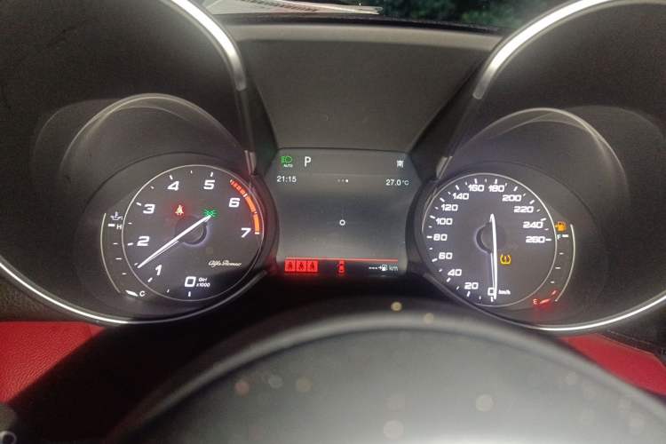 Used Alfa Romeo Giulia 2017 2.0T 280HP Milano Limited Edition Instrument Cluster