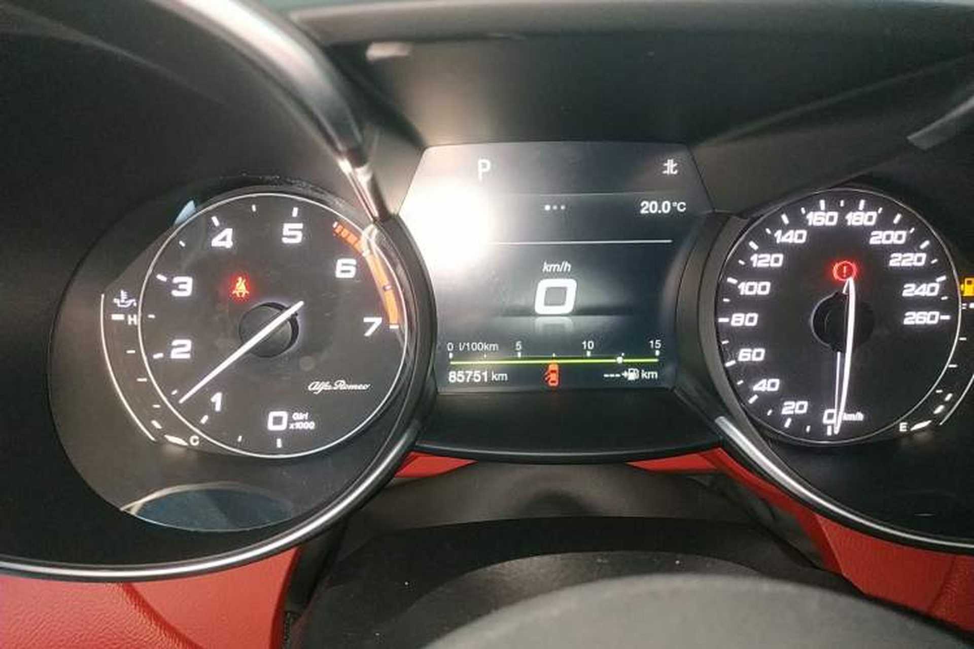 Used Alfa Romeo Giulia 2017 2.0T 280HP Luxury Edition Instrument Cluster