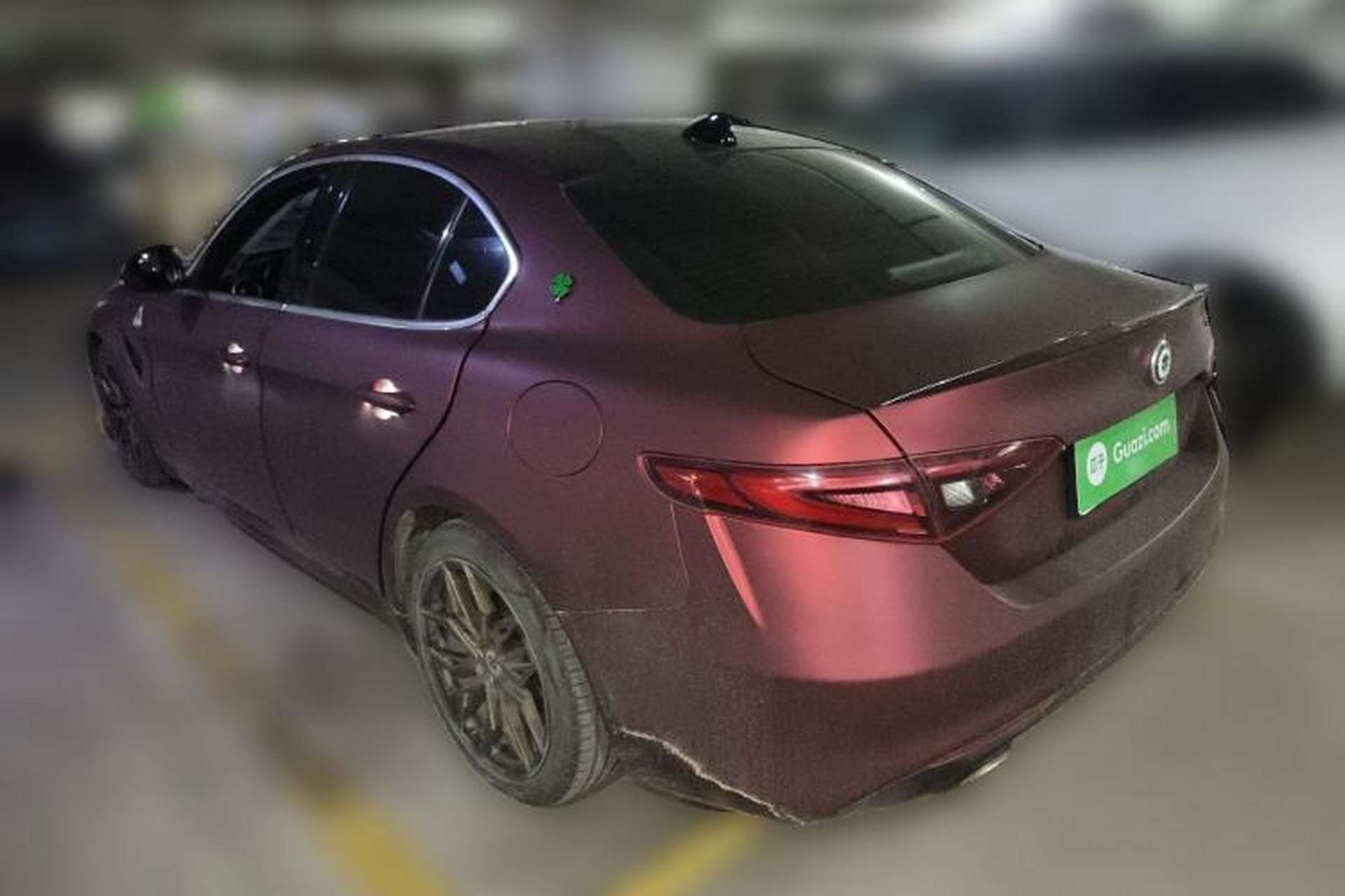 Used Alfa Romeo Giulia 2017 2.0T 200HP Luxury Edition Rear Left 45 Deg