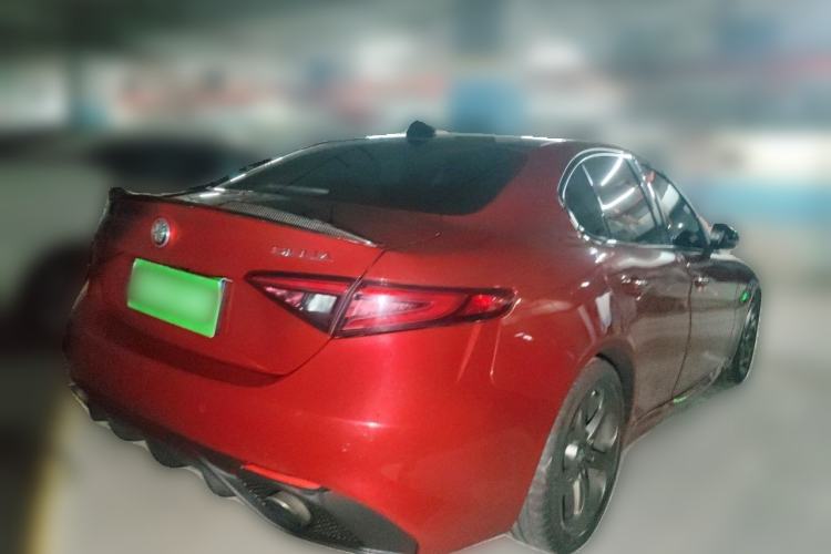 Used Alfa Romeo Giulia 2017 2.0T 280HP Milano Limited Edition Rear Right 45 Deg