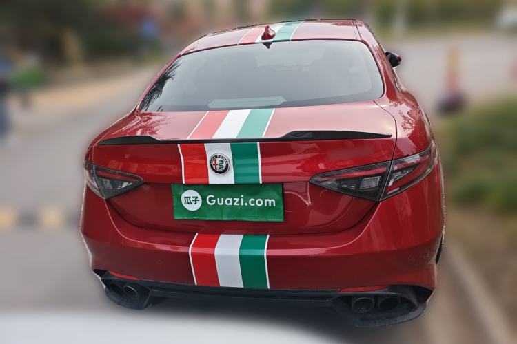 Used Alfa Romeo Giulia 2017 2.9T 510HP Four-Leaf Clover Edition Rear