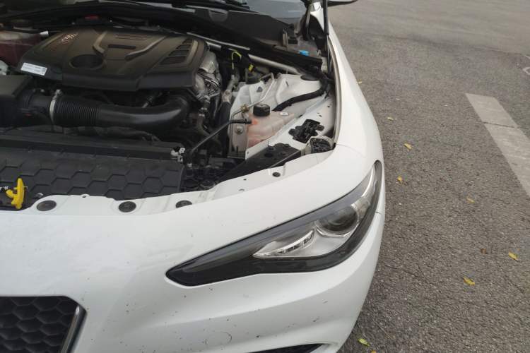 Used Alfa Romeo Giulia 2017 2.0T 280HP Luxury Edition Engine Bay Left