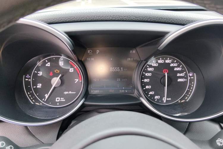 Used Alfa Romeo Giulia 2017 2.0T 280HP Luxury Edition Instrument Cluster
