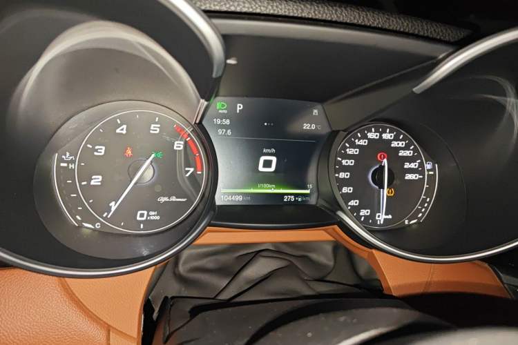 Used Alfa Romeo Giulia 2017 2.0T 280HP Luxury Edition Instrument Cluster