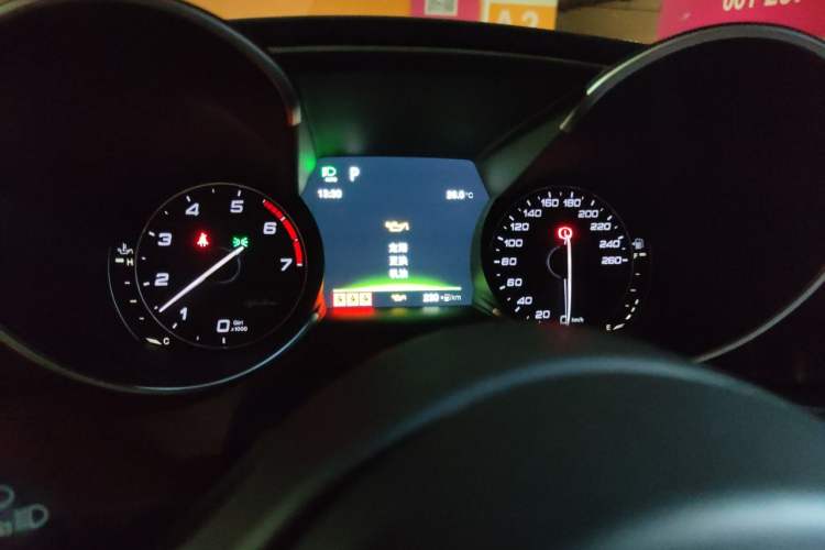 Used Alfa Romeo Giulia 2017 2.0T 280HP Luxury Edition Instrument Cluster