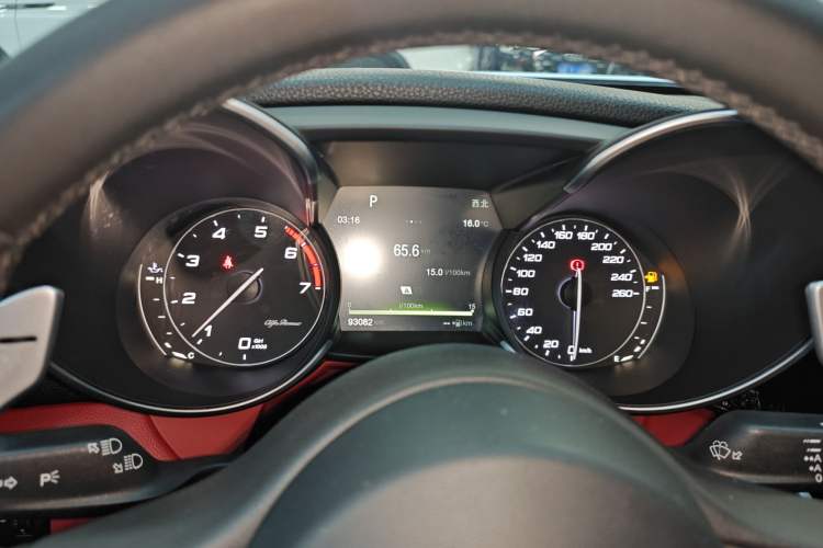 Used Alfa Romeo Giulia 2017 2.0T 280HP Luxury Edition Instrument Cluster