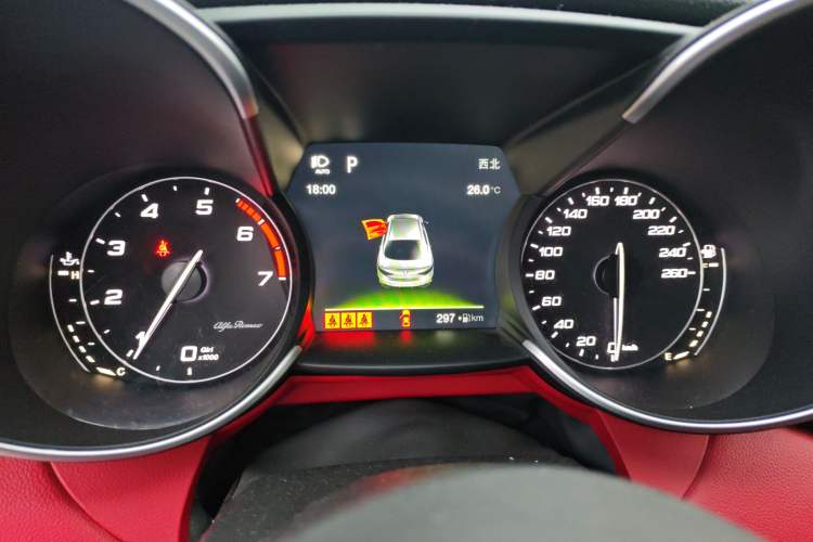 Used Alfa Romeo Giulia 2017 2.0T 280HP Luxury Edition Instrument Cluster