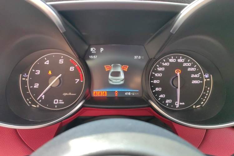 Used Alfa Romeo Giulia 2017 2.0T 200HP Luxury Edition Instrument Cluster
