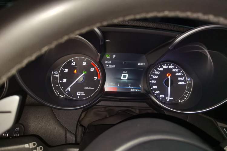 Used Alfa Romeo Giulia 2017 2.0T 280HP Milano Limited Edition Instrument Cluster