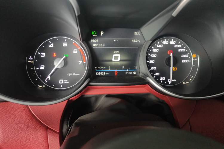 Used Alfa Romeo Giulia 2019 2.0T 280HP Luxury Edition Instrument Cluster