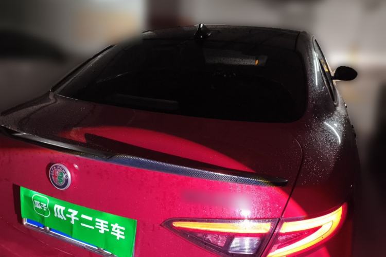 Used Alfa Romeo Giulia 2019 2.0T 280HP Black Package Limited Edition Rear