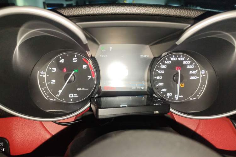 Used Alfa Romeo Giulia 2019 2.0T 280HP Black Package Limited Edition Instrument Cluster