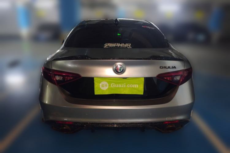 Used Alfa Romeo Giulia 2019 2.0T 280HP Black Package Limited Edition Rear