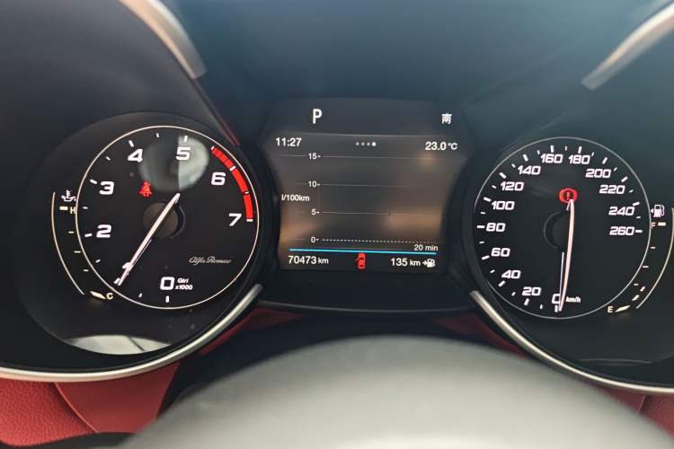 Used Alfa Romeo Giulia 2019 2.0T 280HP Luxury Edition Instrument Cluster