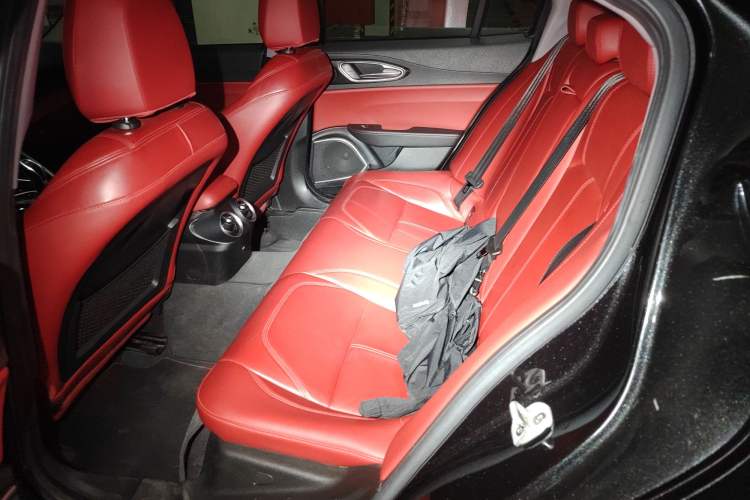 Used Alfa Romeo Giulia 2020 2.0T 280HP Track Edition Limited Release Left Rear Seat