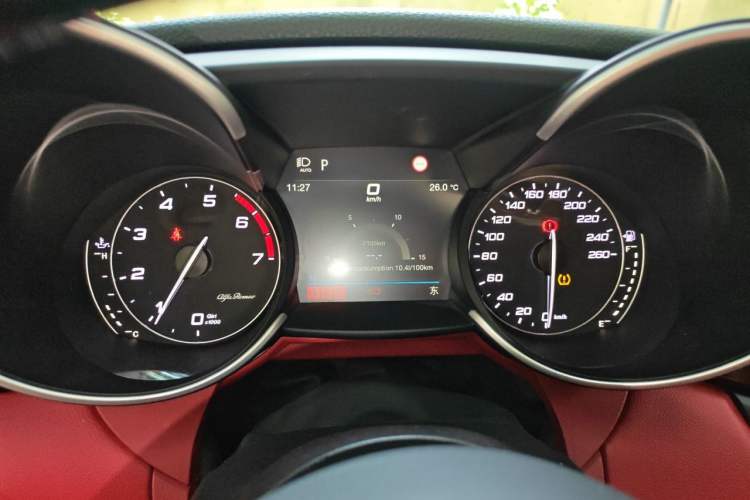 Used Alfa Romeo Giulia 2020 2.0T 280HP Luxury Edition Instrument Cluster