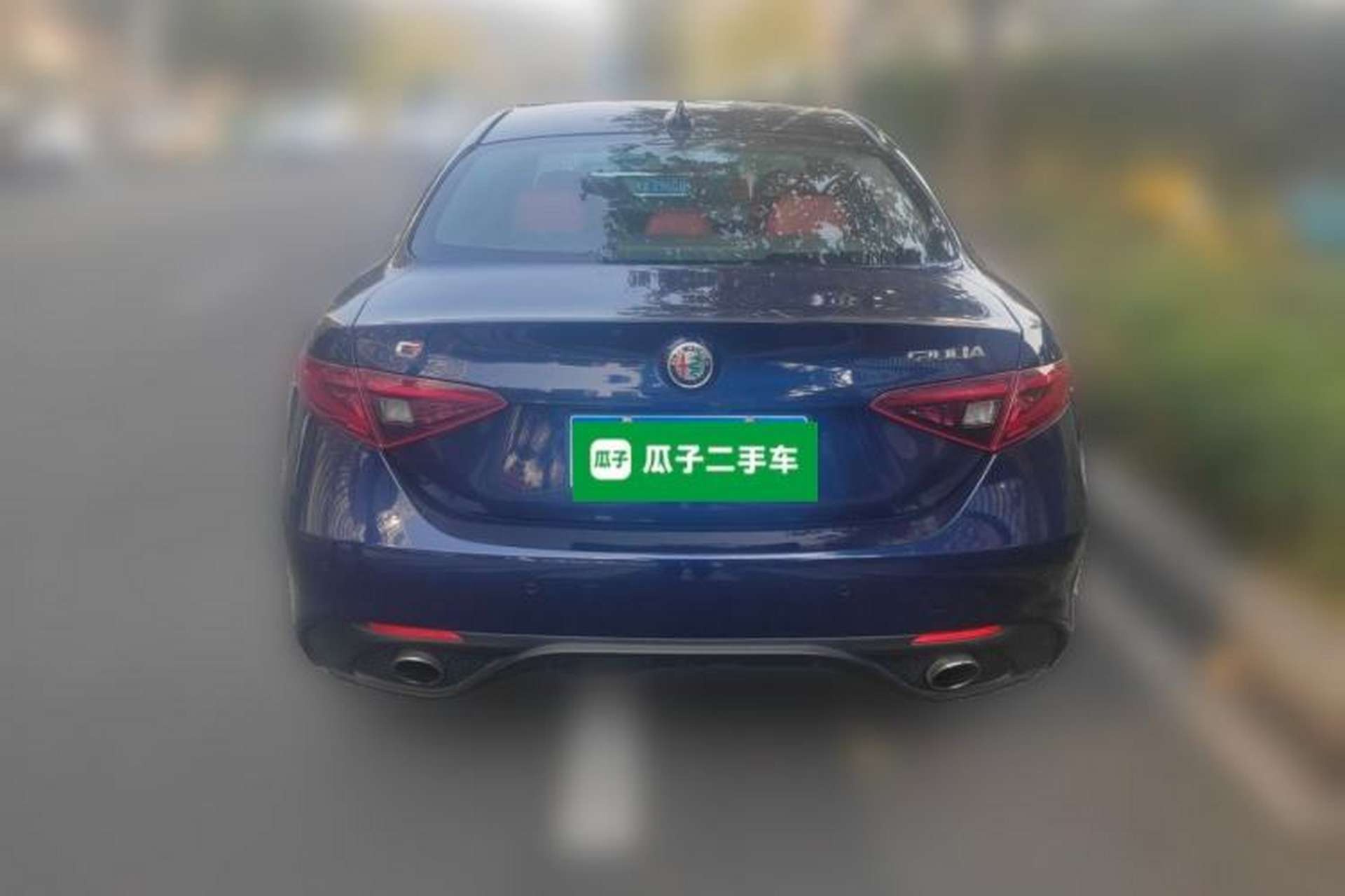 Used Alfa Romeo Giulia 2020 2.0T 280HP Luxury Sports Edition Rear