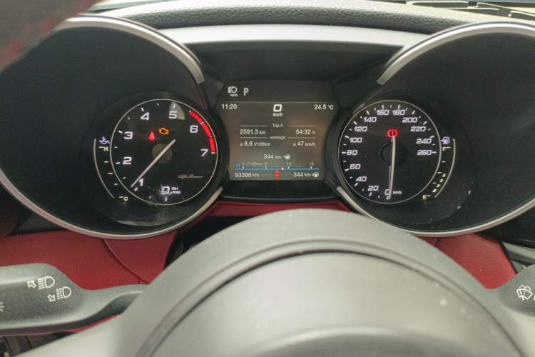 Used Alfa Romeo Giulia 2020 2.0T 280HP Luxury Edition Instrument Cluster