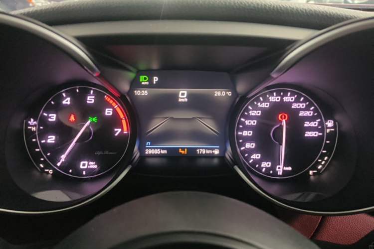 Used Alfa Romeo Giulia 2020 2.0T 280HP Luxury Edition Instrument Cluster
