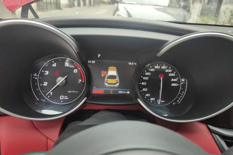 Used Alfa Romeo Giulia 2020 2.0T 280HP Luxury Edition Instrument Cluster