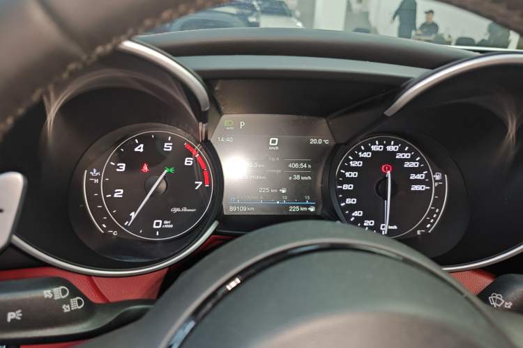 Used Alfa Romeo Giulia 2020 2.0T 280HP VIRTU Limited Edition Instrument Cluster