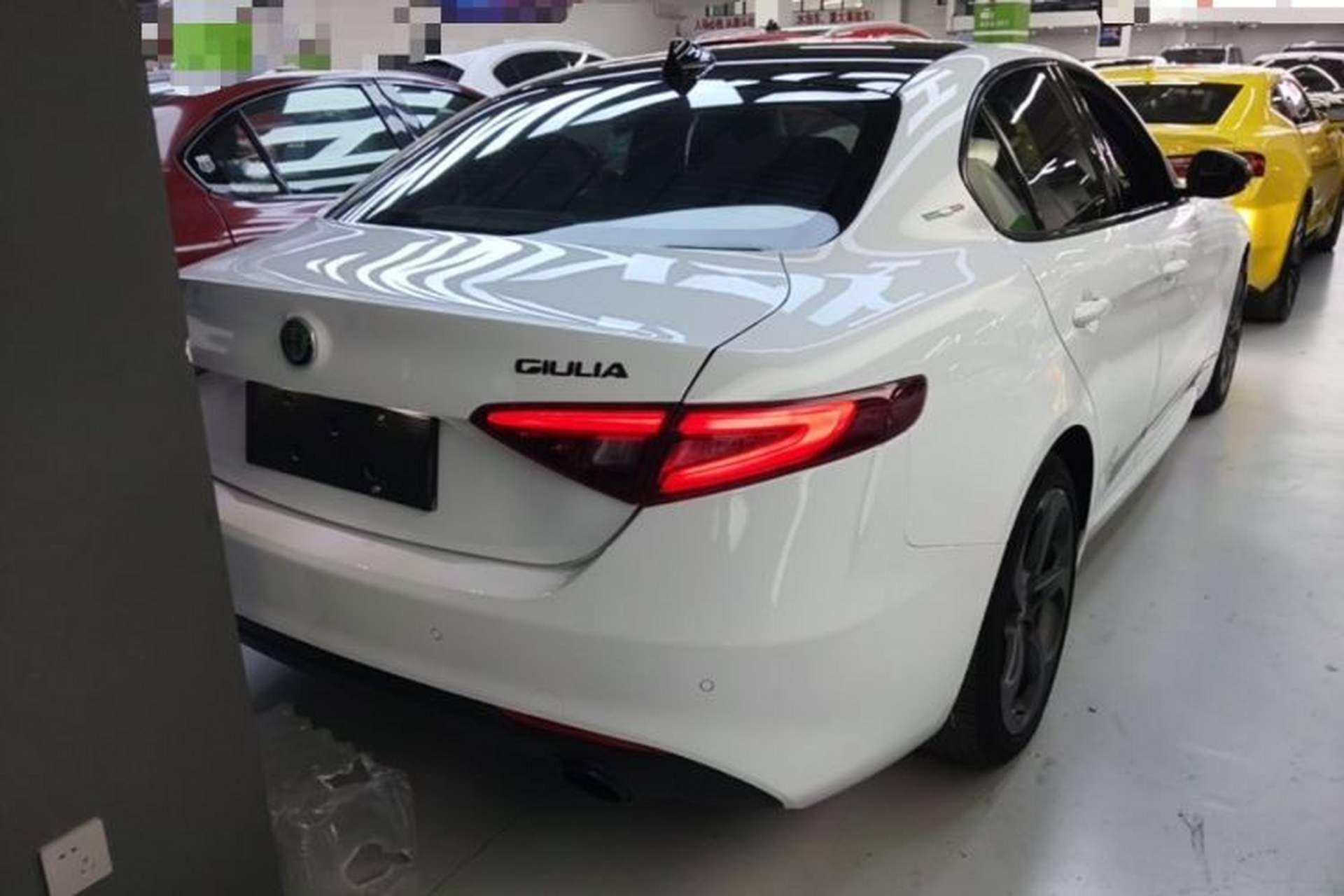 Used Alfa Romeo Giulia 2020 2.0T 280HP Midnight Phantom Limited Edition Rear