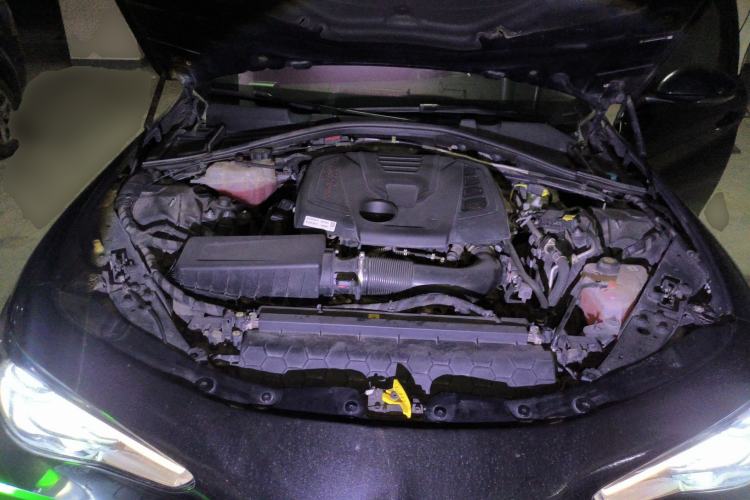 Used Alfa Romeo Giulia 2021 2.0T 280HP Luxury Sport Edition Engine Bay