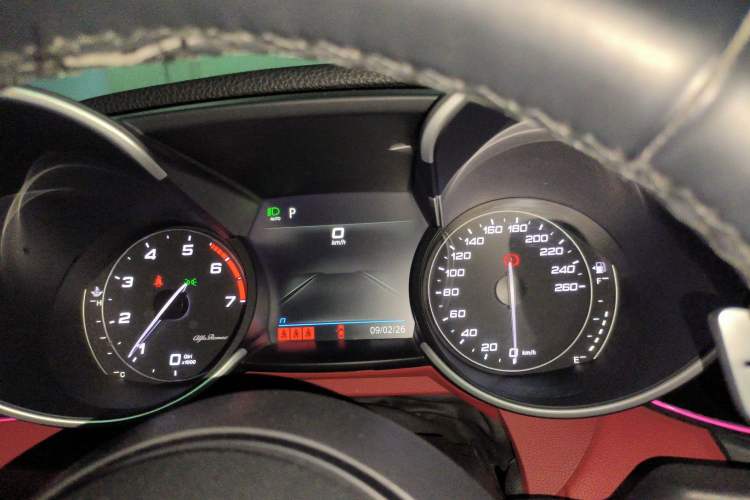 Used Alfa Romeo Giulia 2021 2.0T 280HP Luxury Sport Edition Instrument Cluster