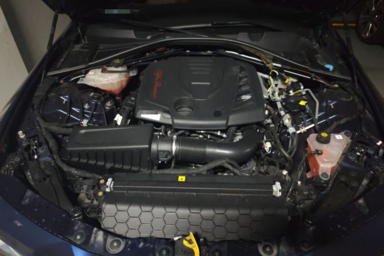 Used Alfa Romeo Giulia 2021 2.0T 280HP Luxury Edition Engine Bay